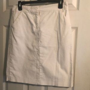 JCrew Factory corduroy pencil skirt size 0
